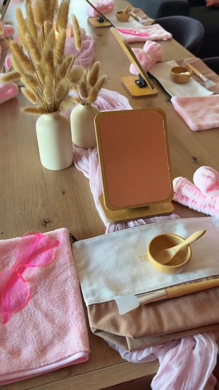 Ma Box Beauty installée pour un anniversaire à la maison